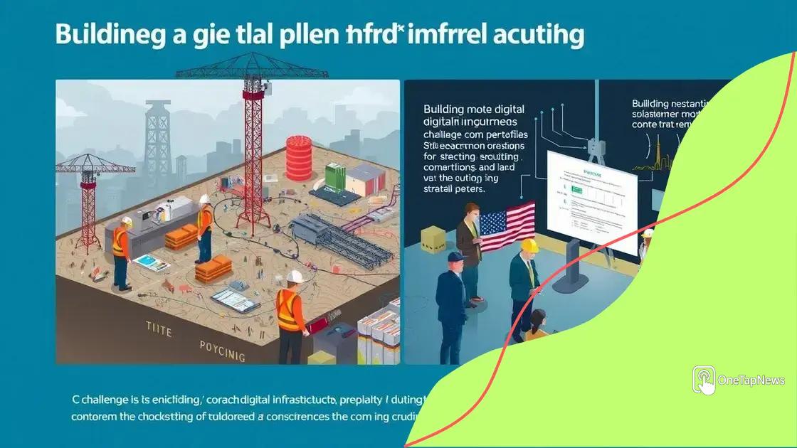 Key challenges in building digital infrastructure