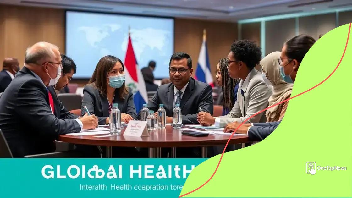 The role of international cooperation