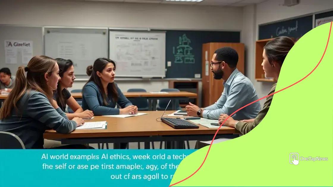 Real-world examples of AI ethics