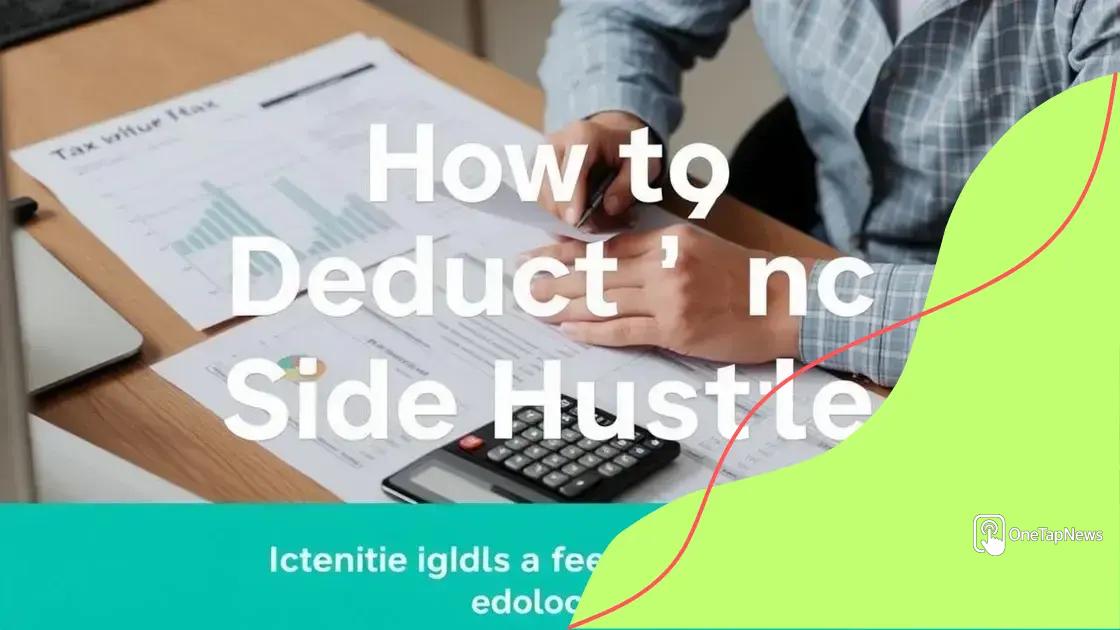 Common deductions to maximize your returns